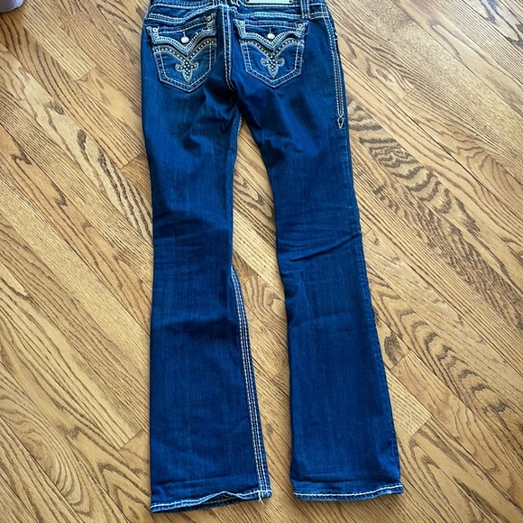 ♥️👖HP👖♥️Rock Revival Darcy Bootcut Jeans - Picture 7 of 7